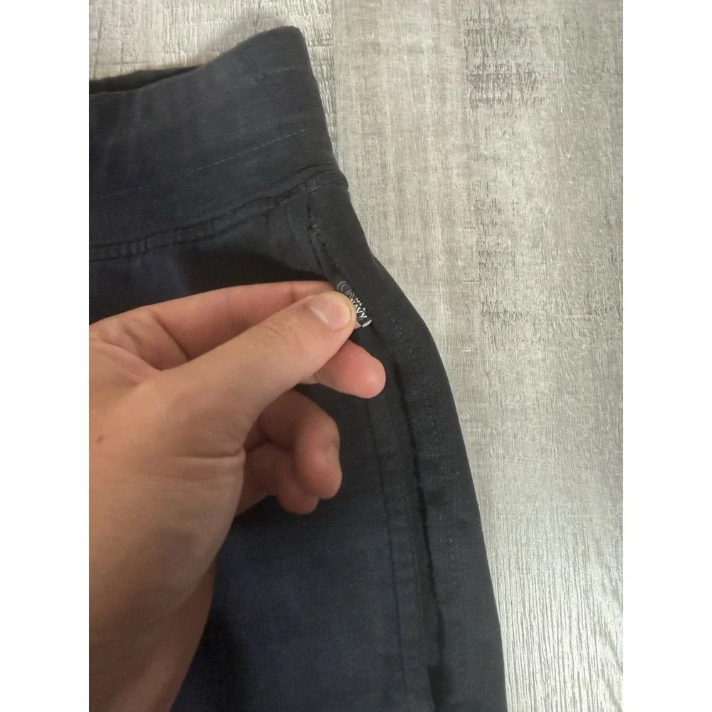 Old Navy Baggy Sweatpants Black Chunky Drawstring Grunge Pockets Mens Large